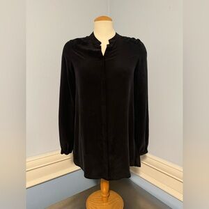 Les Petites - silky flowy dramatic blouse